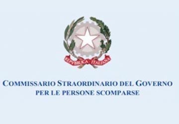 Commissario straordinario del governo per le persone scomparse: 12 dicembre 2023 -  giornata dedicata agli scomparsi .- allontanamento delle persone con danno cognitivo - indicazioni sul comportamento da tenere - 